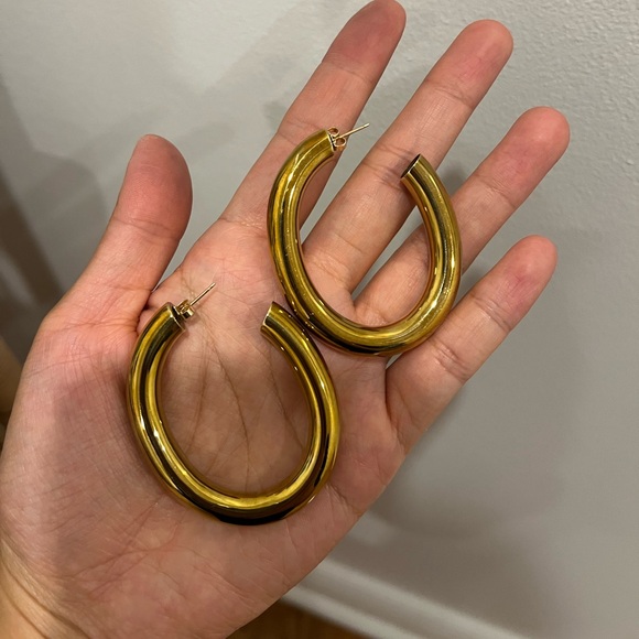 Big hoop earrings - Picture 4 of 4